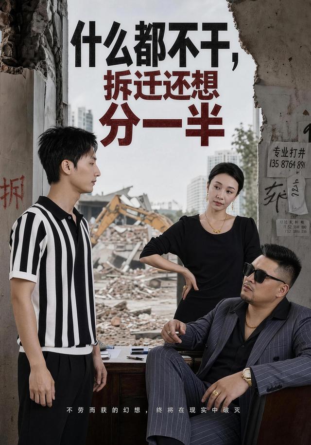 什么都不干，拆迁还想分一半