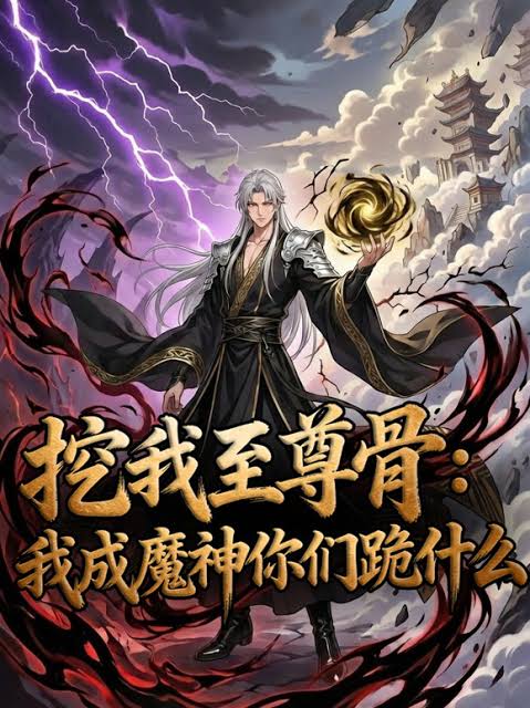 挖我至尊骨，我成魔神你们跪什么动态漫画
